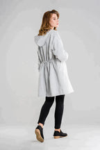 Damen Winterregenjacke | Mit Knöpfen