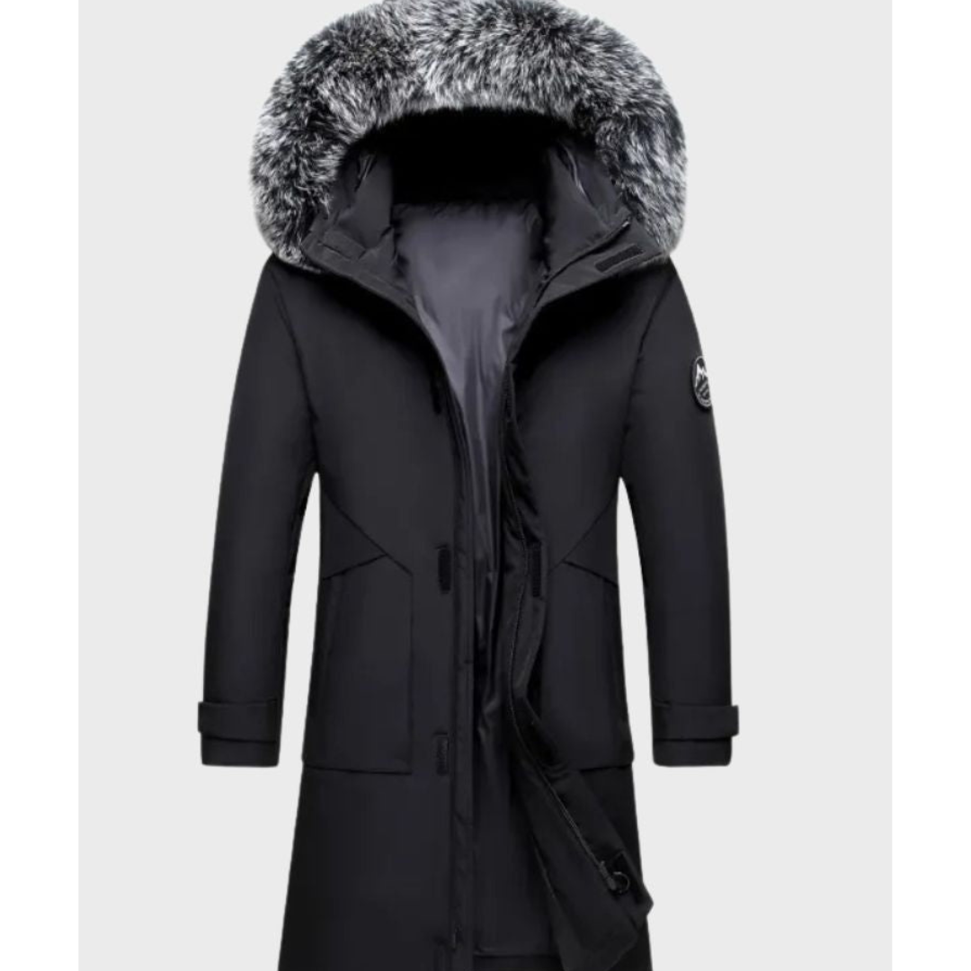 Herren Winter Kapuze Parka Jacke | Warm