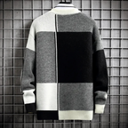 Herren Langarm Strick Warmer Pullover | Rundhalsausschnitt