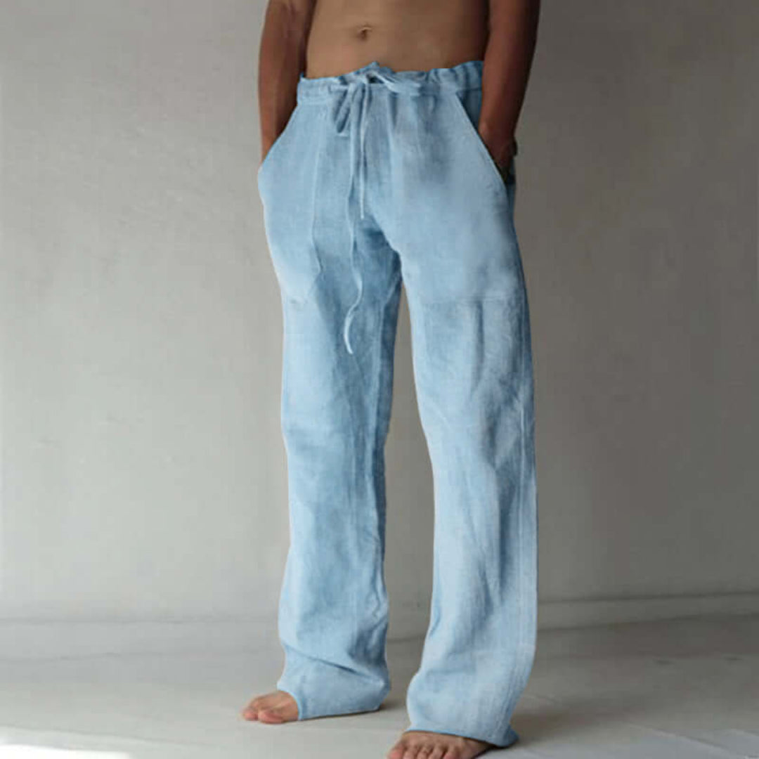 Herren Hose mit weitem Bein | Lässig
