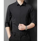 Herren Slim Fit Kleid Hemd | Knopf Daunen