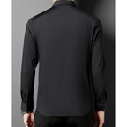 Herren Slim Fit Kleid Hemd | Knopf Daunen