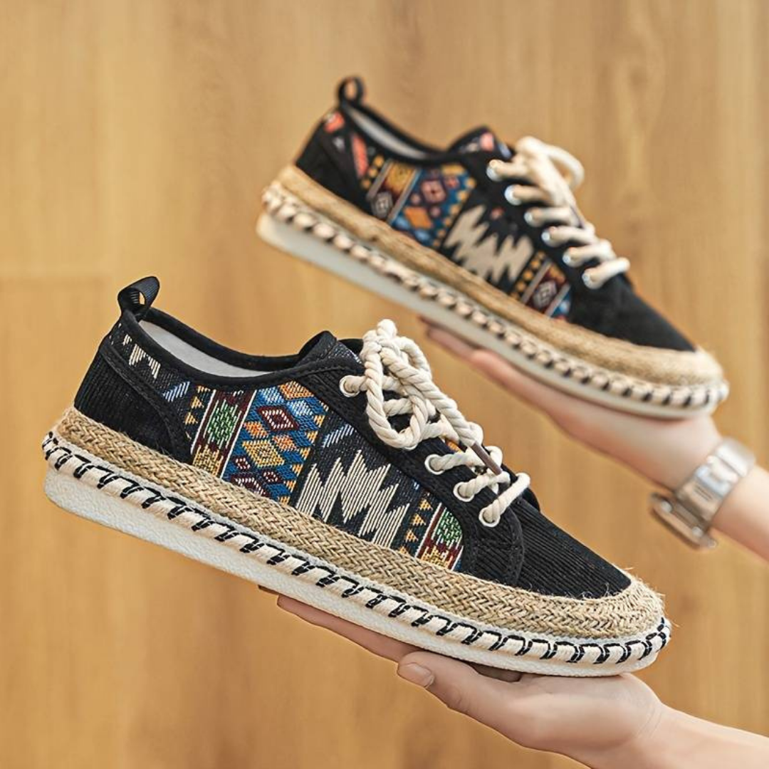 Herren Bedruckt Geschnürt Sneakers | Bequem