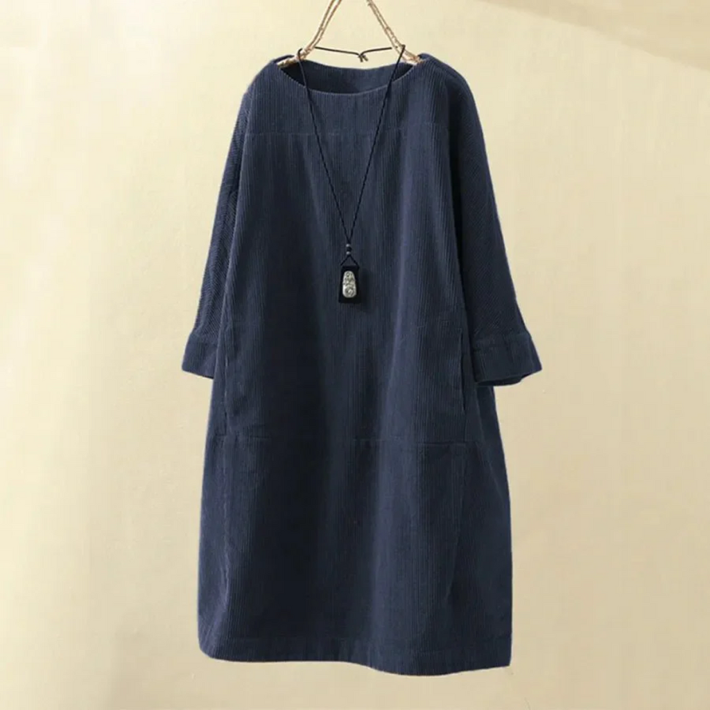 Winter Hemdblusenkleid Damen | Mini