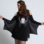 Gothic Spider Halloween Kostüm Kleid | Mini