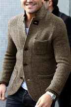 Wolfhart | Winter Herren Kurzmantel | Moderne