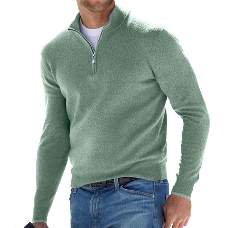 Arnulf | Pullover Herren mit Reißverschluss | Warm
