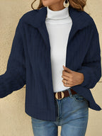 Moderne Damen-Teddy-Mantel | Warm