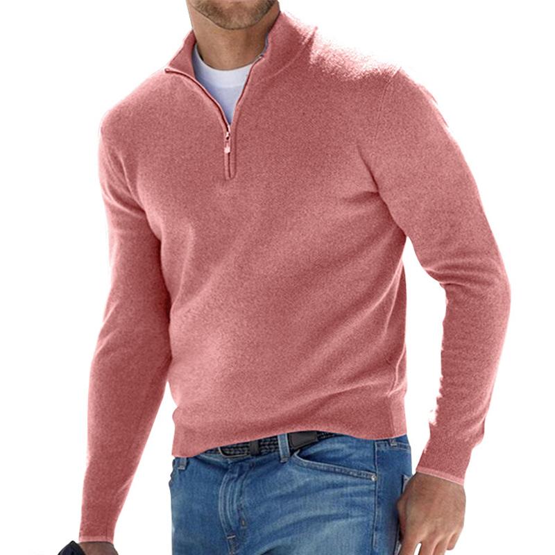 Arnulf | Pullover Herren mit Reißverschluss | Warm