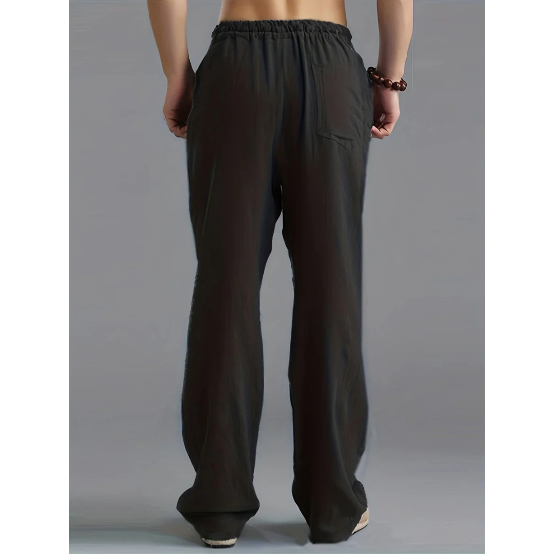 Herren Entspannte Passform Lounge Hose | Weites Bein