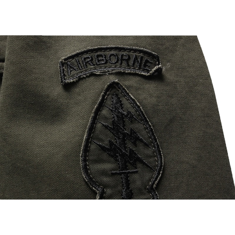 Moritzal | Herren Militärjacke | Reißverschluß