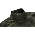 Moritzal | Herren Militärjacke | Reißverschluß