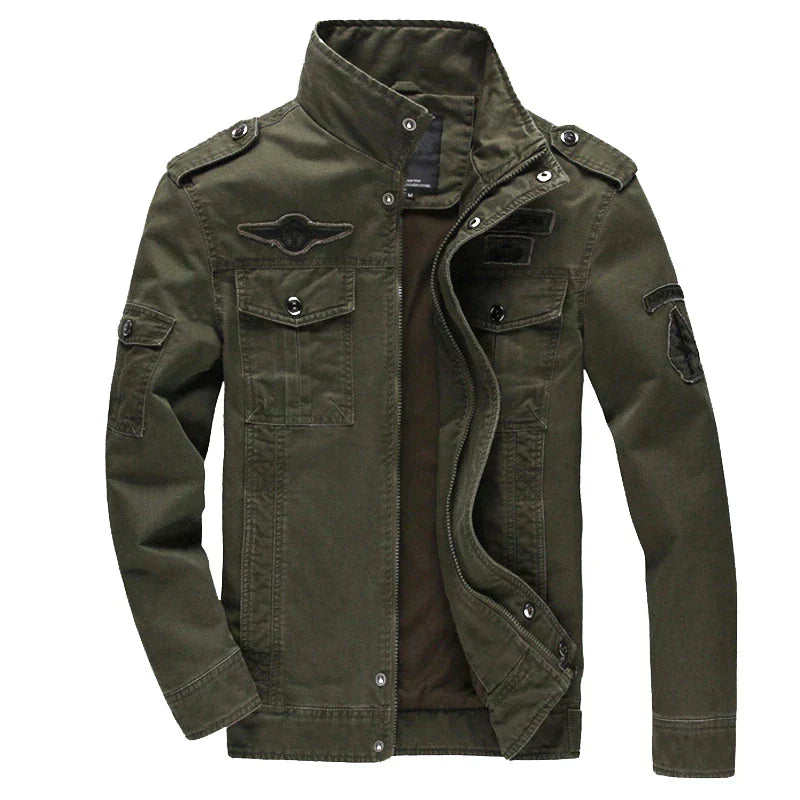 Moritzal | Herren Militärjacke | Reißverschluß