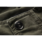 Moritzal | Herren Militärjacke | Reißverschluß