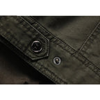 Moritzal | Herren Militärjacke | Reißverschluß