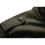 Moritzal | Herren Militärjacke | Reißverschluß