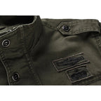Moritzal | Herren Militärjacke | Reißverschluß