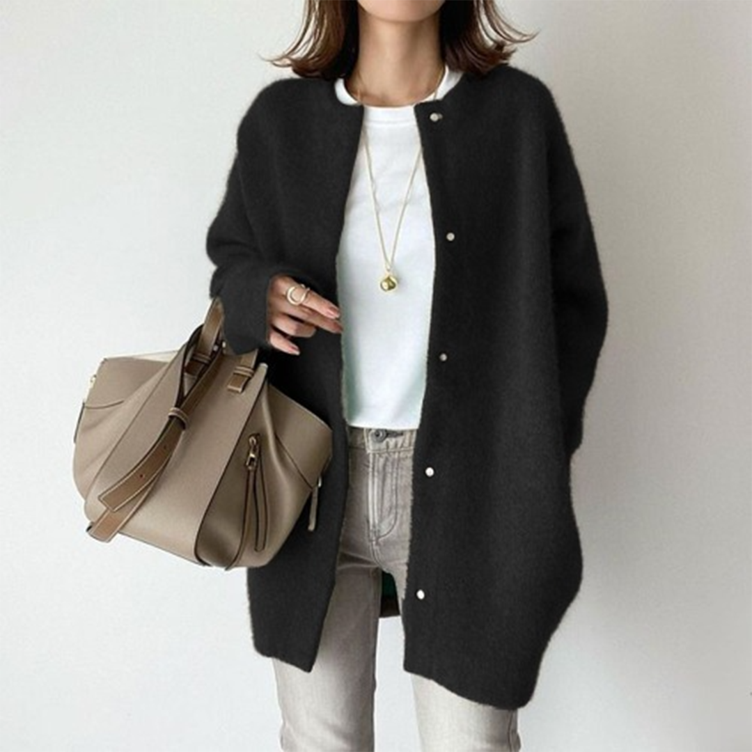 Caroline | Damen Mantel aus Stoff