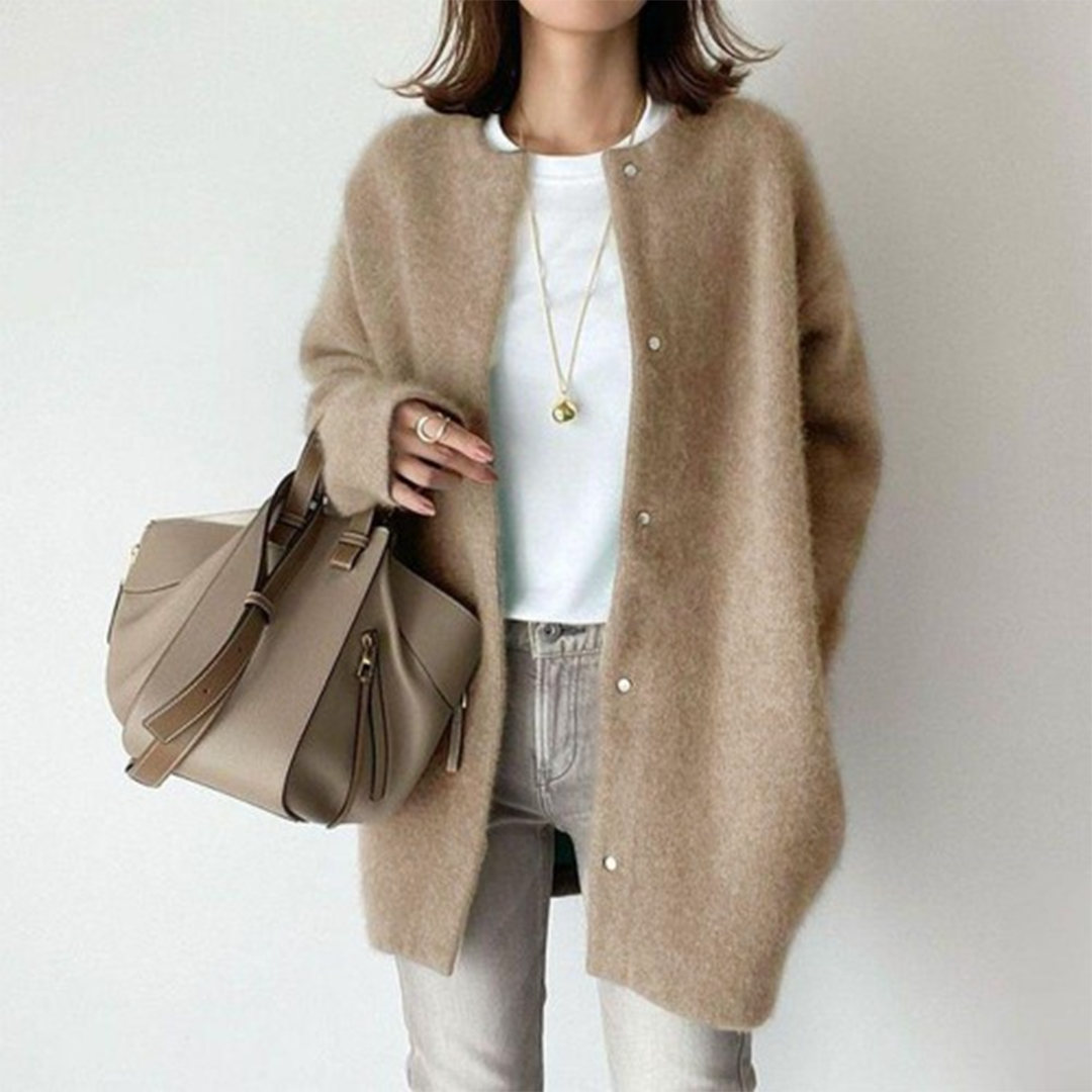Caroline | Damen Mantel aus Stoff