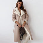 Alwinaal | Warme Wintermantel Damen | Lang