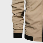 Herren Lässige Bomber Langarm Jacke | Reißverschluss