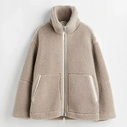 Sentany | Damen Winter-Reißverschlussjacke | Warm