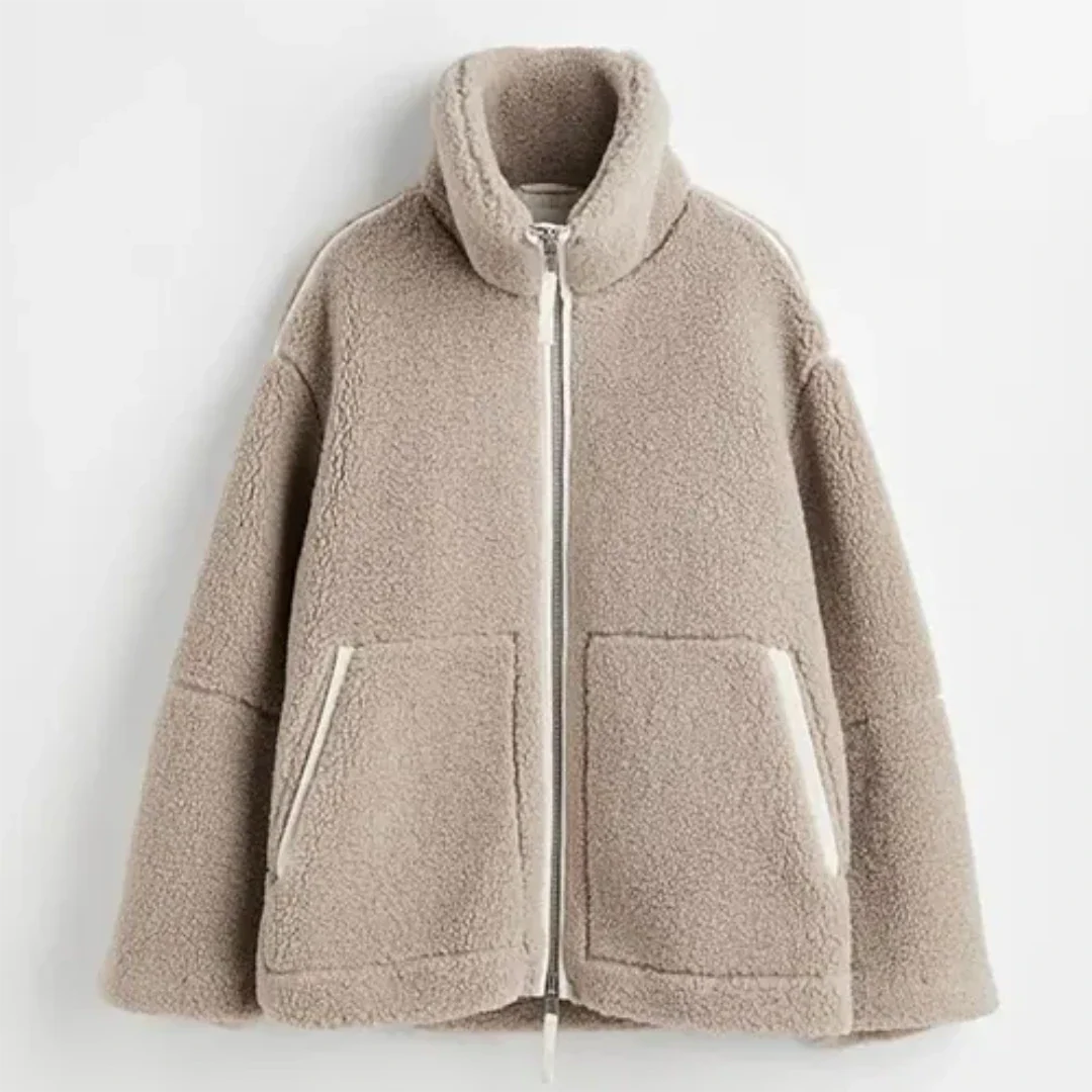Sentany | Damen Winter-Reißverschlussjacke | Warm