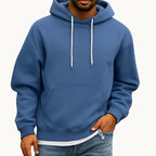 Faiqet | Herren Überdimensionale Langarm Kapuzenpulli | Winter