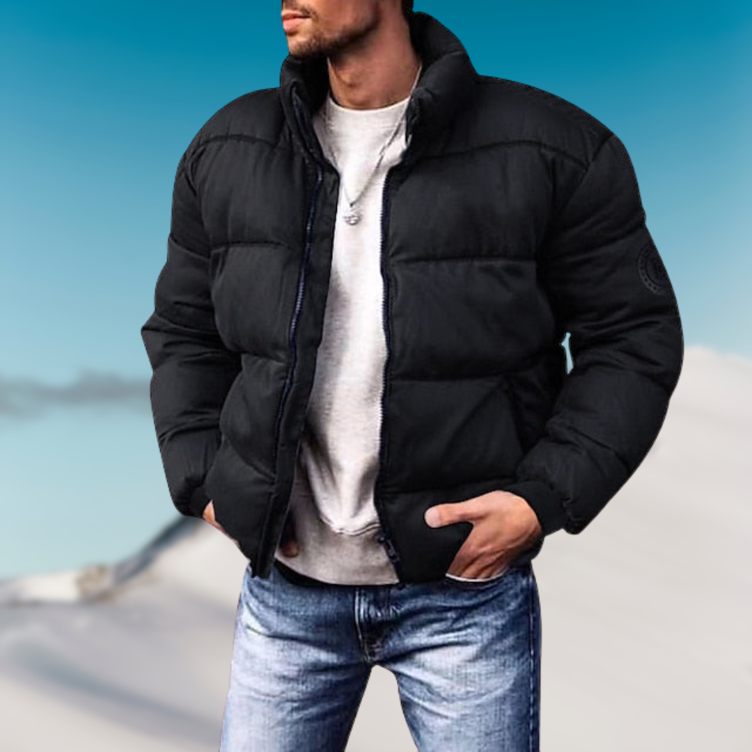 Lenvard | Herren Winter Daunenjacke | Warm