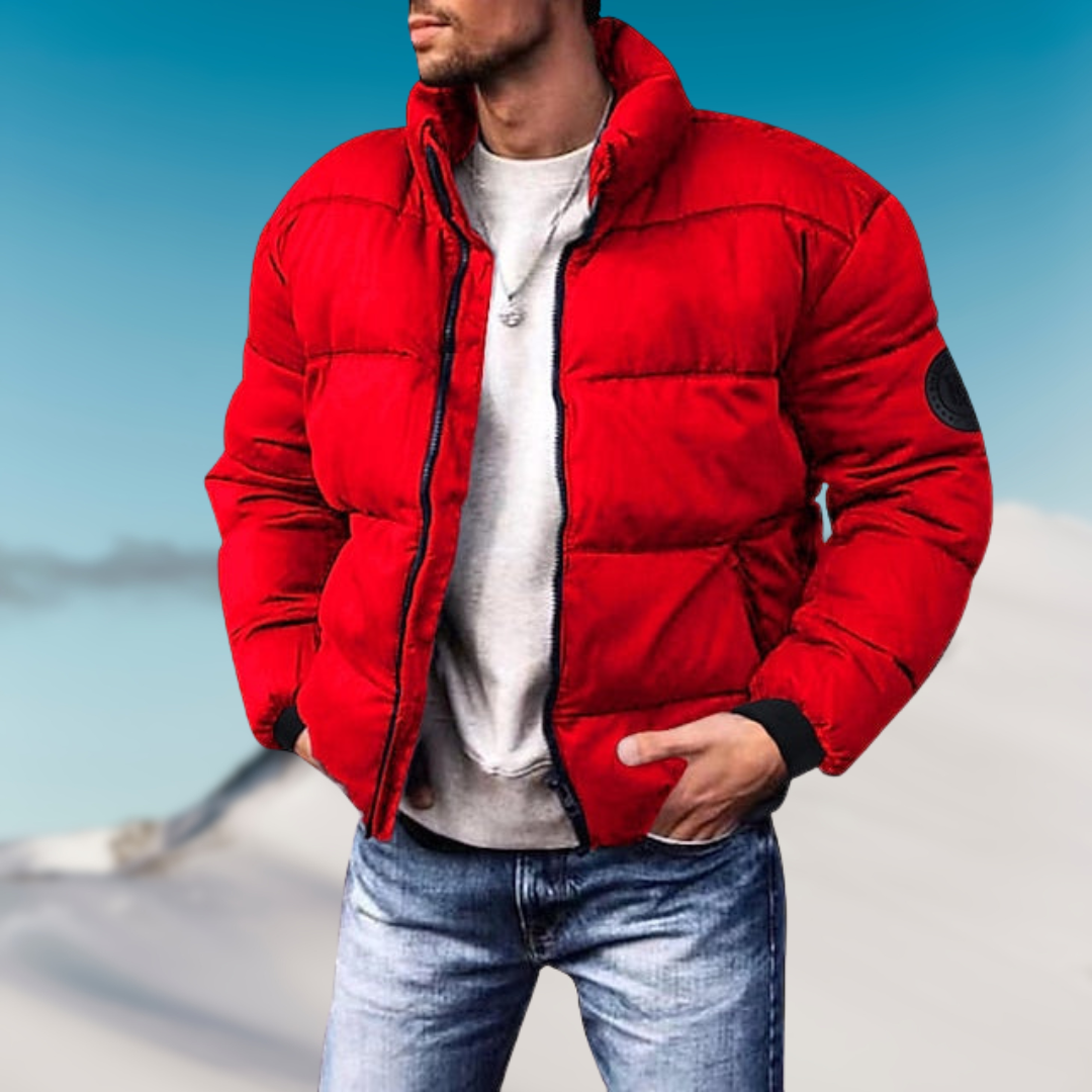 Lenvard | Herren Winter Daunenjacke | Warm