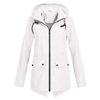 Modisch Damen Regenjacke | Mit Kapuze