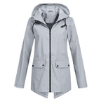 Modisch Damen Regenjacke | Mit Kapuze