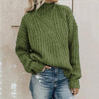 Irisetim | Damen Bequemer Strickpullover | Warm