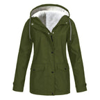 Damen Moderne Regenjacke | Warm
