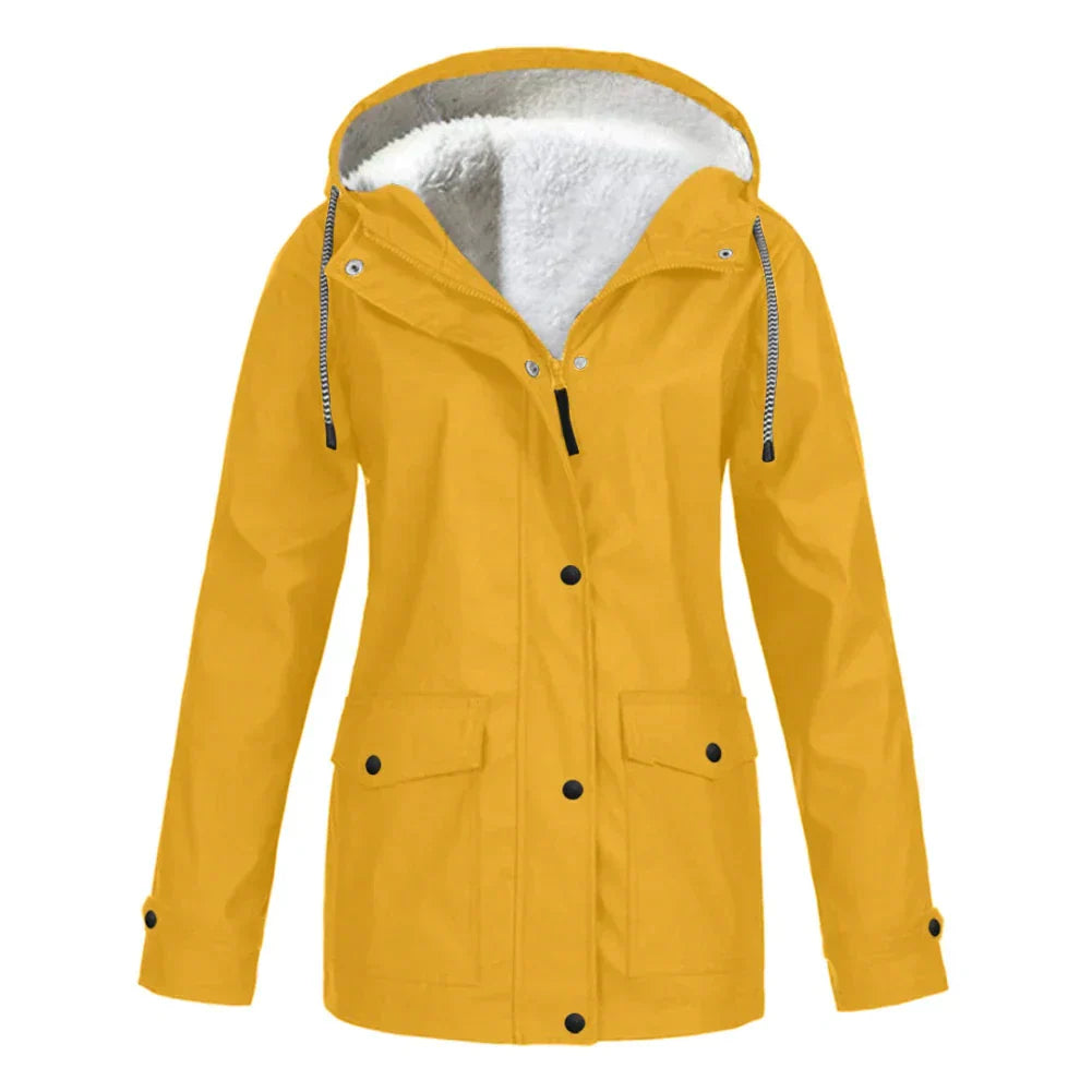 Damen Moderne Regenjacke | Warm