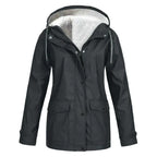 Damen Moderne Regenjacke | Warm