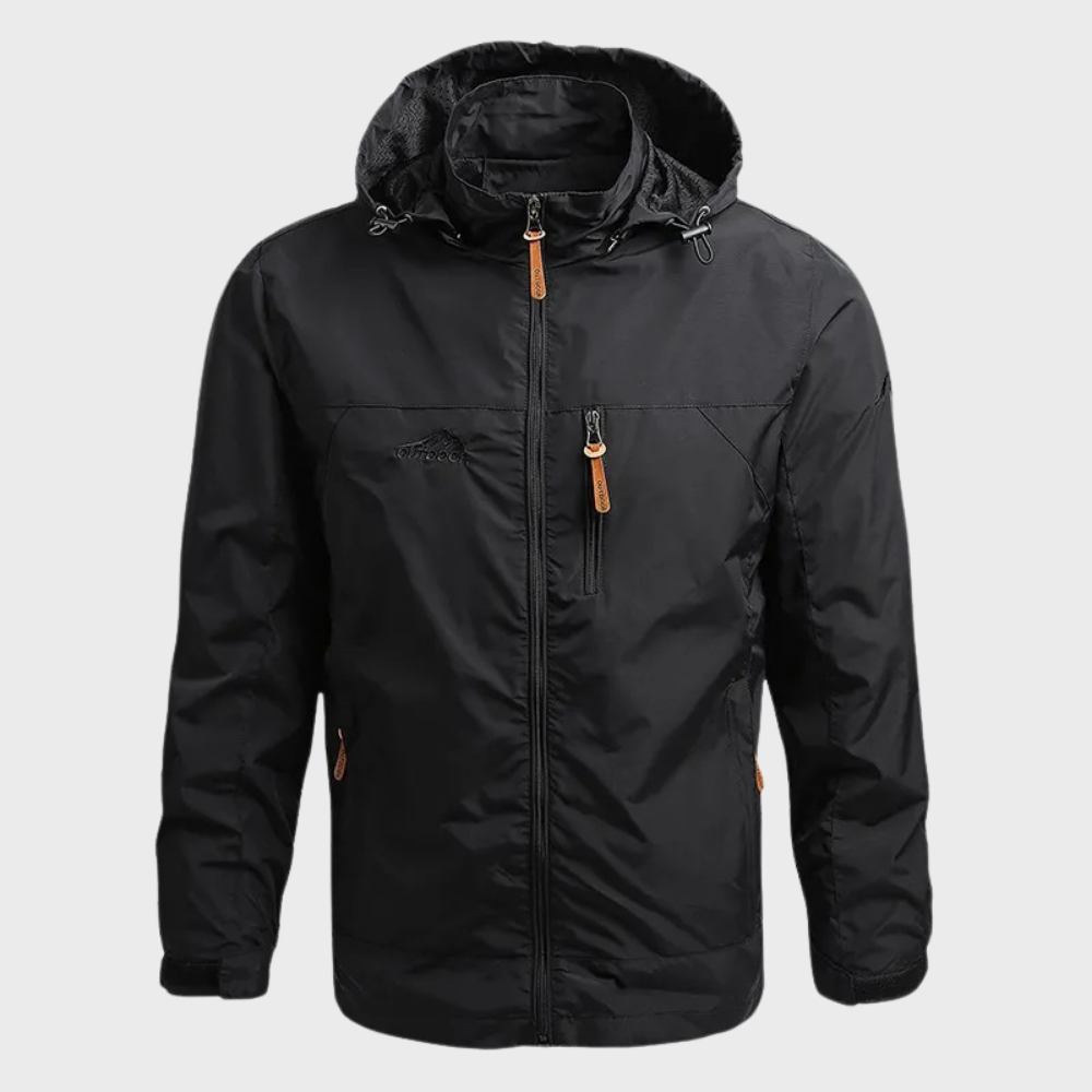 Regenjacke mit Kapuze für Herren | Moderne
