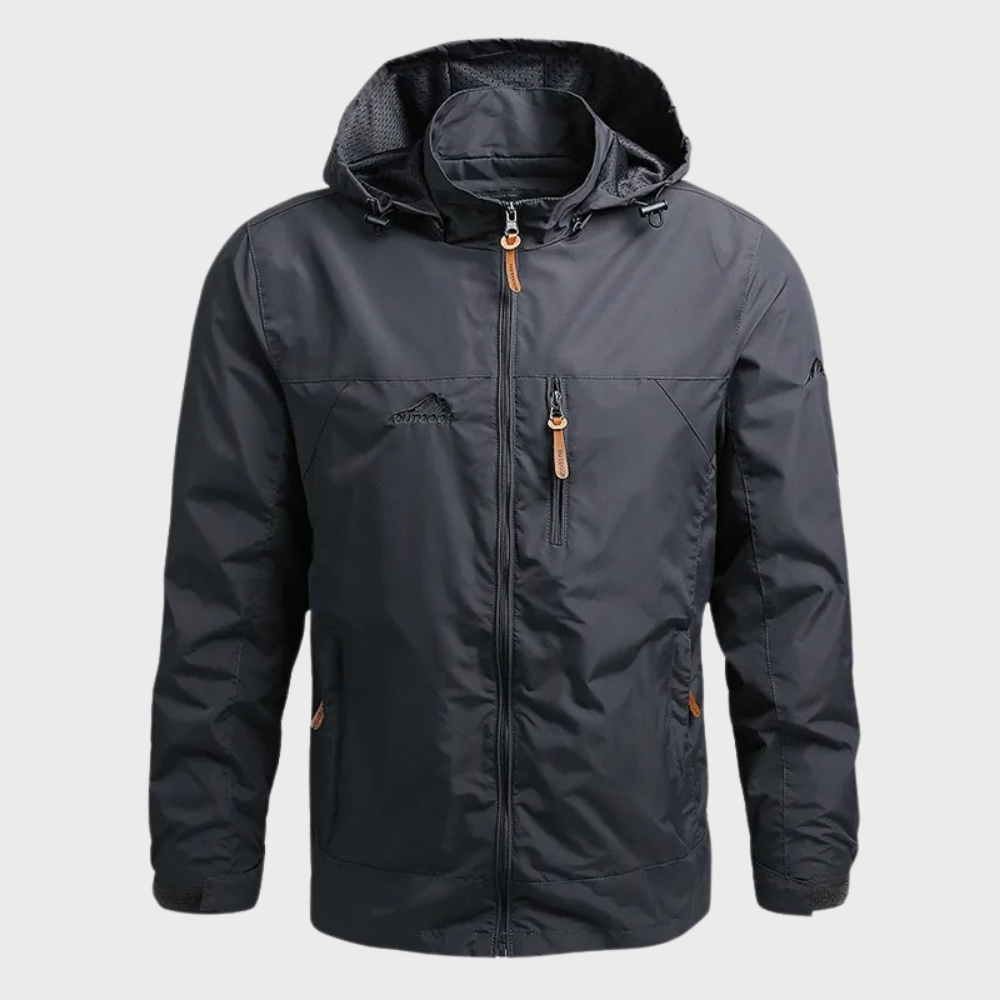 Regenjacke mit Kapuze für Herren | Moderne