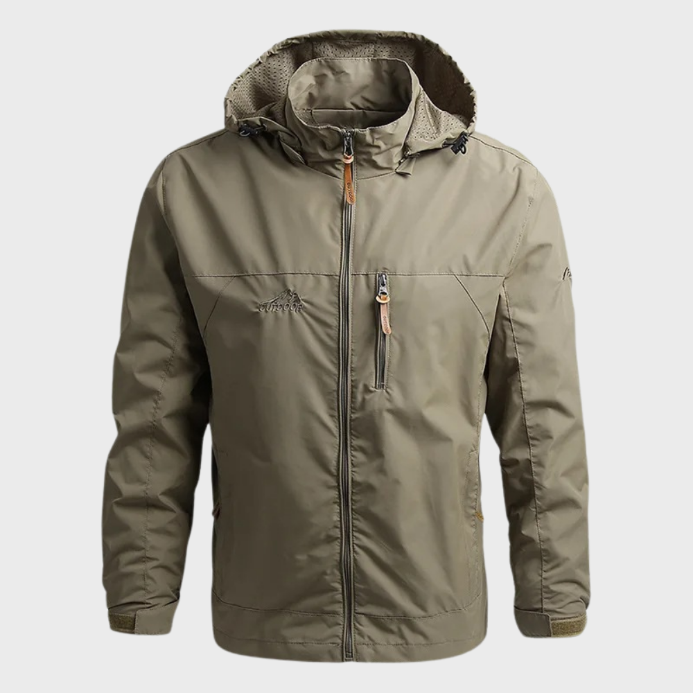 Regenjacke mit Kapuze für Herren | Moderne