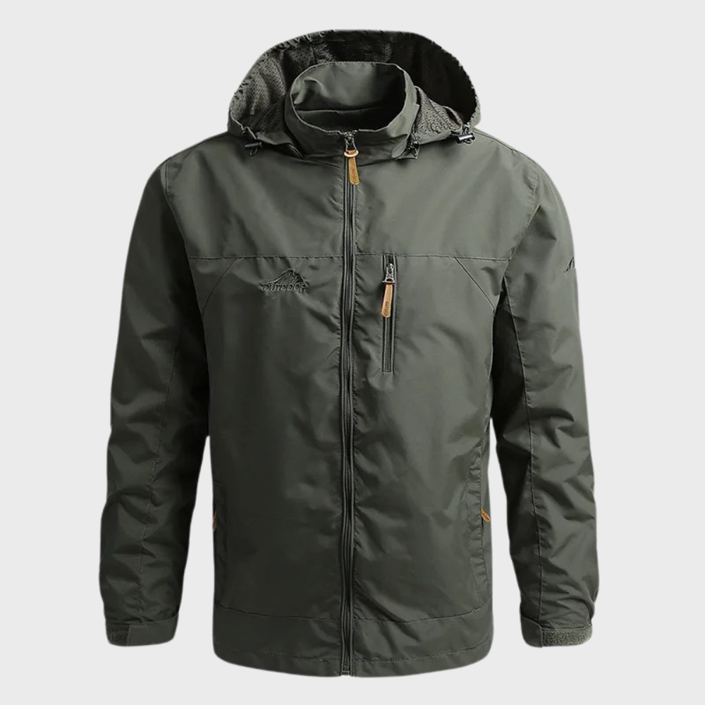 Regenjacke mit Kapuze für Herren | Moderne
