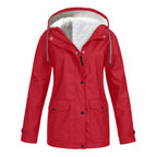 Damen Moderne Regenjacke | Warm