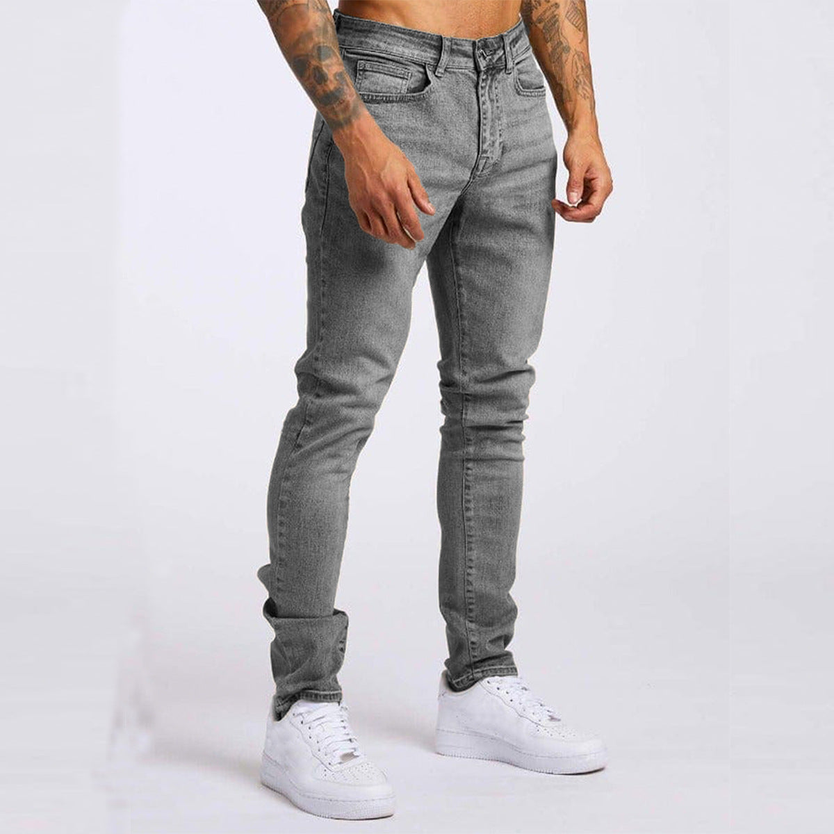 Lässig Flared Jeans Herren | Slim-Fit