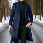 Jorikenit | Herren Winter Trench Mantel | Lange