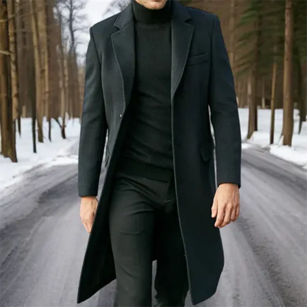 Jorikenit | Herren Winter Trench Mantel | Lange