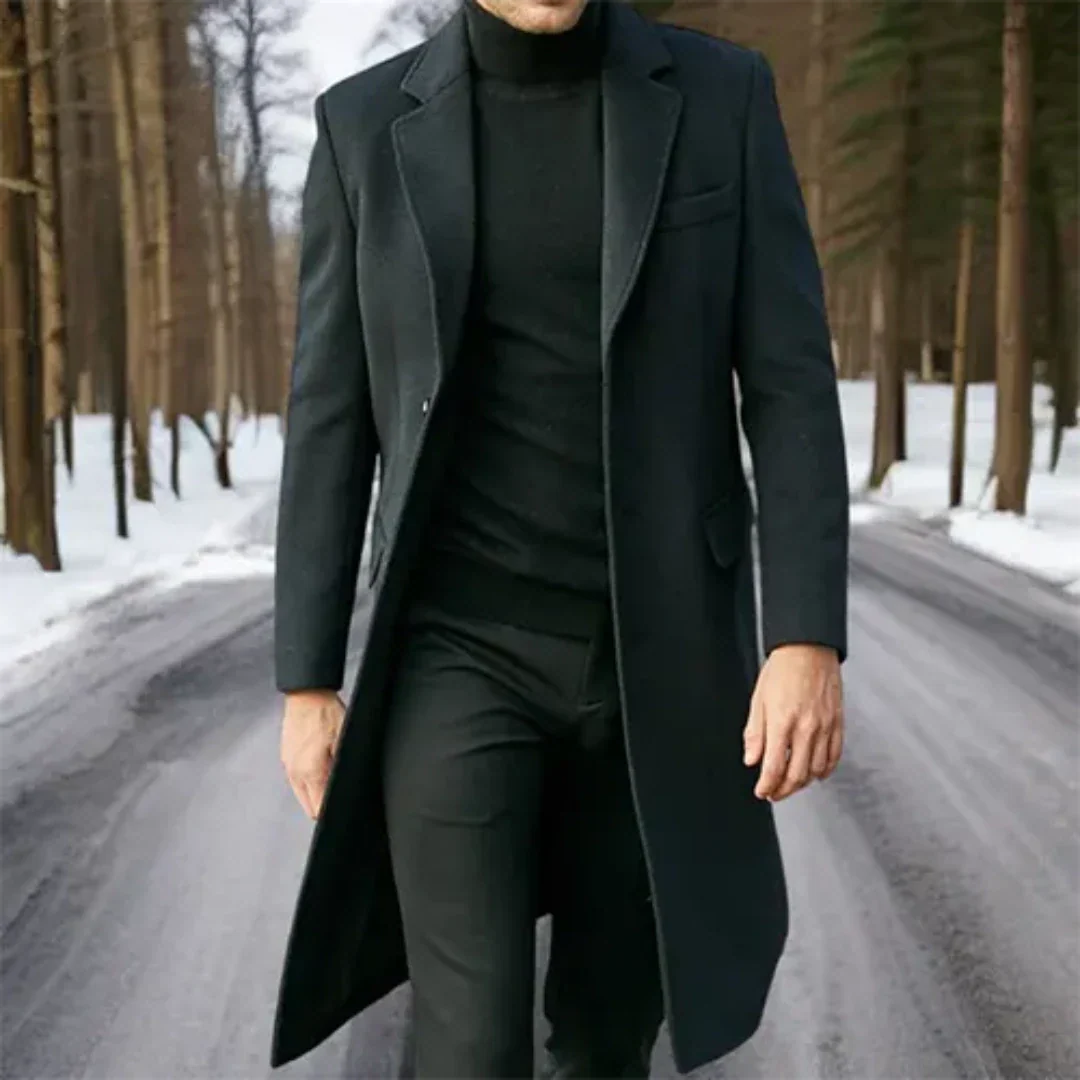 Jorikenit | Herren Winter Trench Mantel | Lange