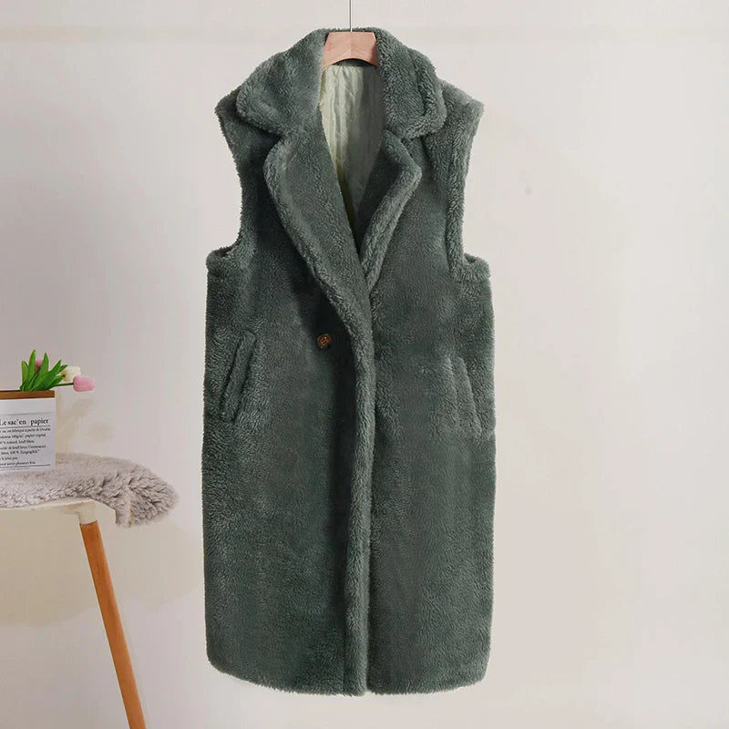 Flammer Damen-Teddy-Mantel | Warm