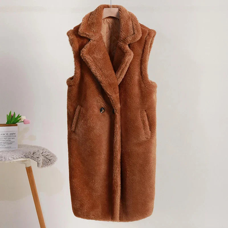 Flammer Damen-Teddy-Mantel | Warm