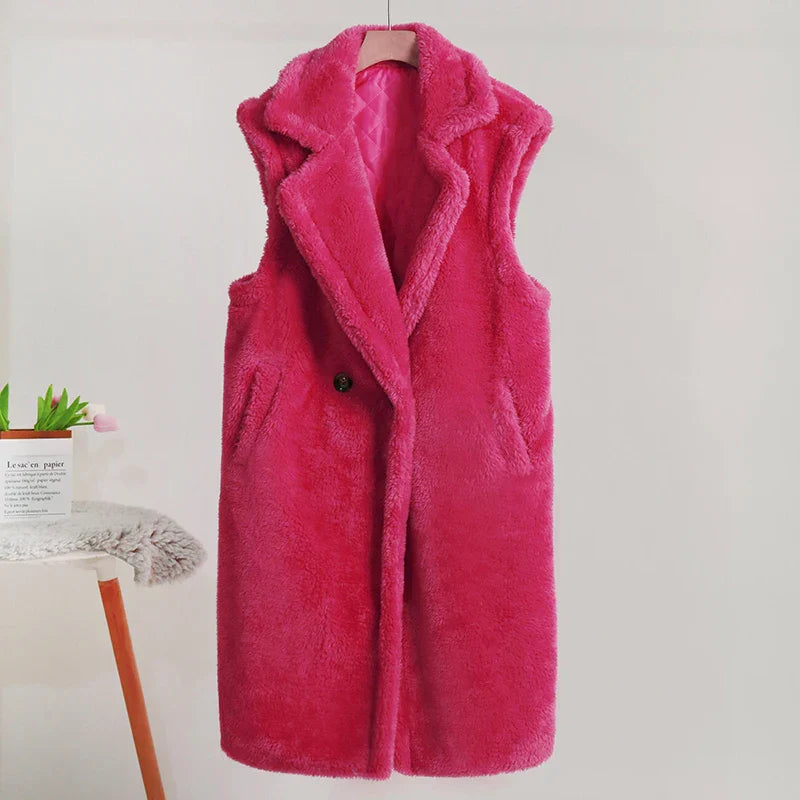 Flammer Damen-Teddy-Mantel | Warm