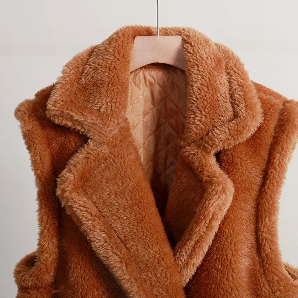 Flammer Damen-Teddy-Mantel | Warm