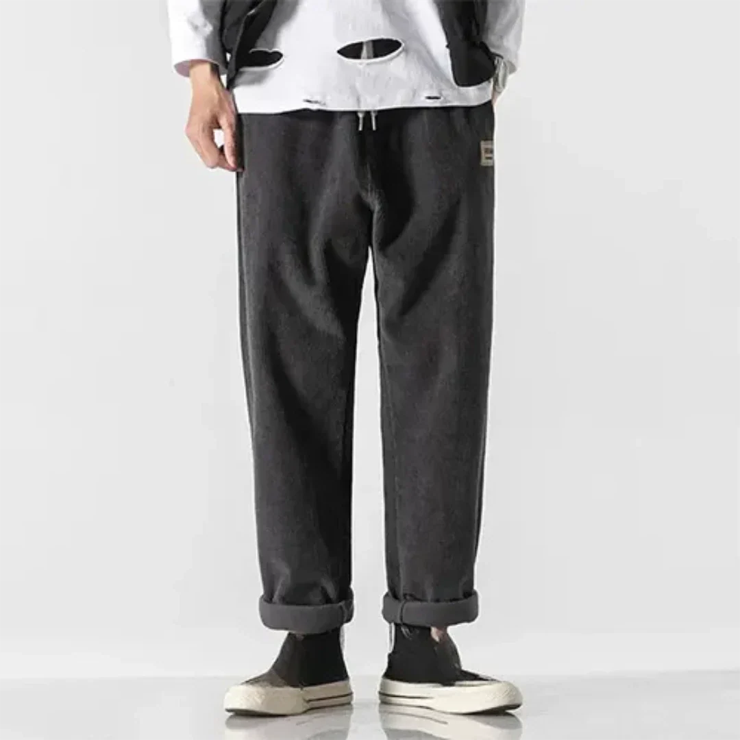 Mylona | Herren Stylische Jogginghose | Breites Bein
